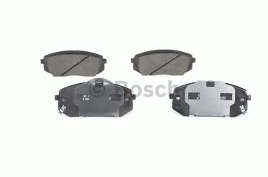 Bosch 0 986 494 422 Колодки тормозные дисковые | перед | - 3