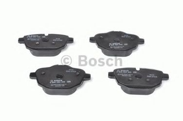 Bosch 0 986 494 432 Колодки тормозные дисковые | зад | - 2
