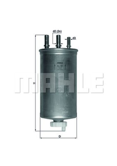 Knecht KL 781 Фильтр топливный - 2