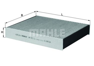 Knecht LAK 812 Фильтр салона угольный - 2