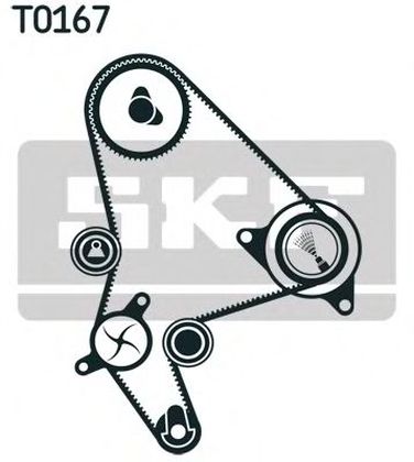 SKF VKMA 03264 Комплект ремня ГРМ - 1
