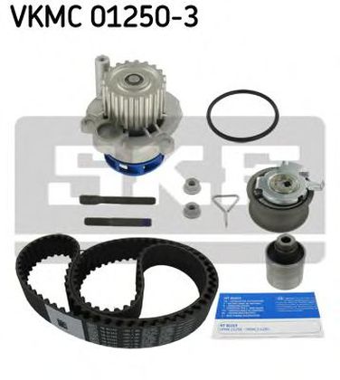 SKF VKMC 01250-3 Комплект ремня ГРМ+водяной насос  - 2