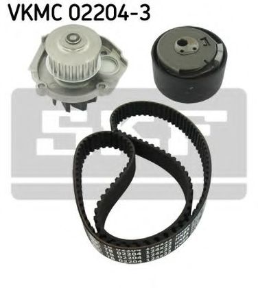 SKF VKMC 02204-3 Комплект ремня ГРМ + насос водяной - 2