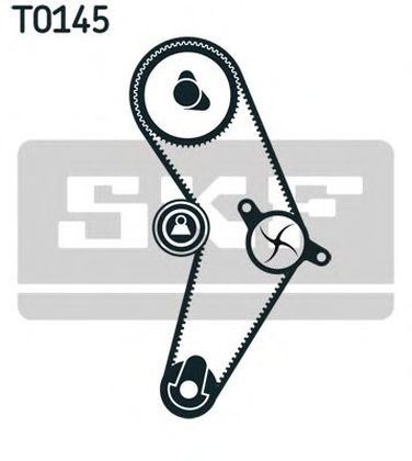 SKF VKMC 06005 Комплект ремня ГРМ + насос водяной - 1