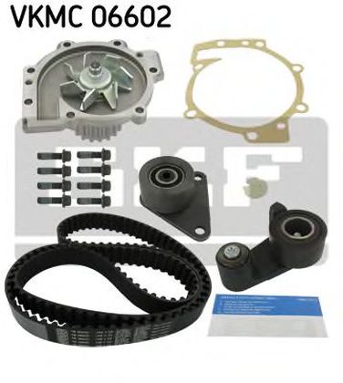 SKF VKMC 06602 Комплект ремня ГРМ+водяной насос - 2