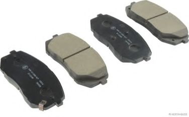Jakoparts J3600338 Колодки тормозные дисковые | перед | - 1