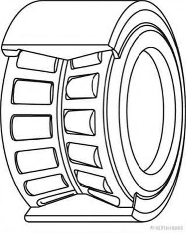 Jakoparts J4704041 Комплект подшипника ступицы колеса - 2