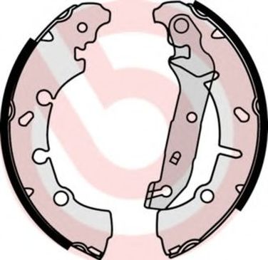 Brembo S 24 532 Колодки тормозные барабанные     | зад | - 1