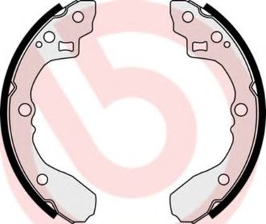 Brembo S 30 513 Колодки тормозные барабанные | зад | - 1