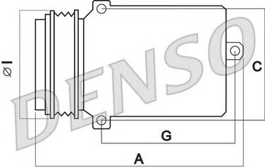 Denso DCP20030 Компрессор, кондиционер - 2