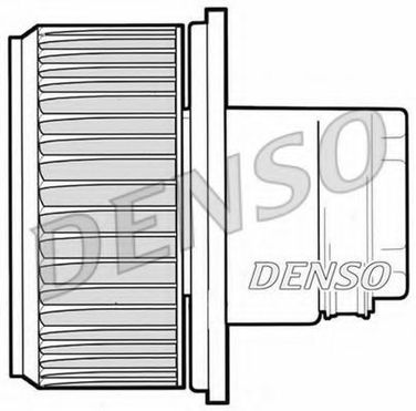 Denso DEA09023 Снят с производства Электродвигатель отопителя - 1