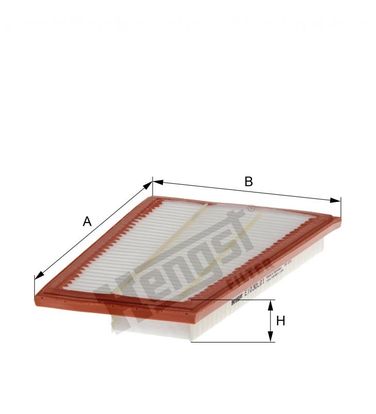 Hengst E1030L01 Фильтр воздушный - 2