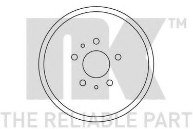 NK 252543 Тормозной барабан  - 1