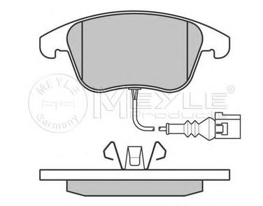 Meyle 025 243 3219/W Колодки тормозные дисковые | перед пер | - 1