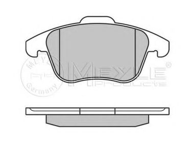 Meyle 025 243 3219/W Колодки тормозные дисковые | перед пер | - 2