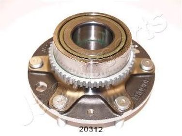 Japanparts KK-20312 Комплект подшипника ступицы колеса | зад | - 1