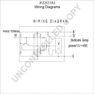 PRESTOLITE ELECTRIC JFZ2517A3 Генератор - 5