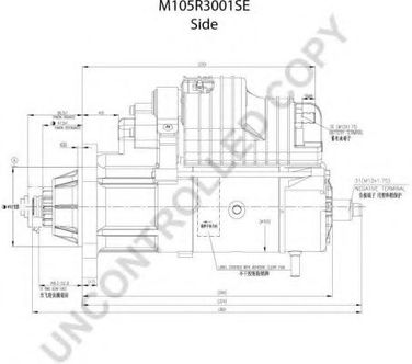 PRESTOLITE ELECTRIC M105R3001SE Стартер - 5
