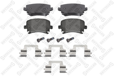 Stellox 1042 000B-SX Колодки дисковые задние Audi a3/a6 - 3