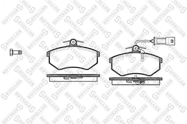 Stellox 145 012-SX Колодки дисковые п. Audi 80 1.8i-1.9TD 8 | перед | - 1