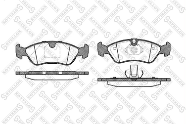 Stellox 297 050-SX Колодки дисковые п. Opel Vectra b 1.6i/1 | перед | - 1