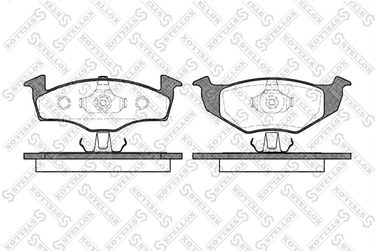 Stellox 620 010B-SX Колодки дисковые п. VW Polo 1.0i-1.9SDi | перед | - 1