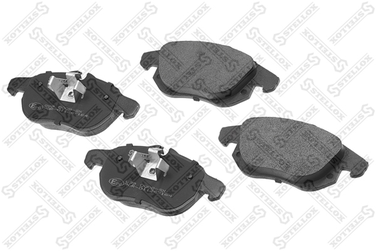 Stellox 899 000B-SX Колодки диск. п. с антискрип. пл. Opel | перед | - 2