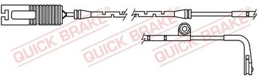 Quick Brake WS0163A Датчик износа тормозных колодок - 1
