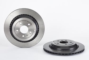Brembo 09.R124.21 Диск тормозной UV Coated | зад | - 2