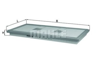 Knecht LX3140 Фильтр воздушный - 1
