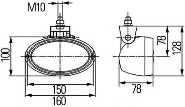 Hella 1GA 996 561-357 Фара рабочего освещения - 2