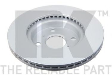 NK 314588 Диск тормозной | перед | - 2
