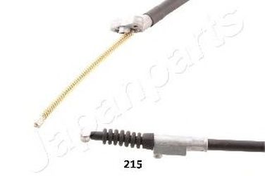Japanparts BC-215 Трос, стояночная тормозная система - 2