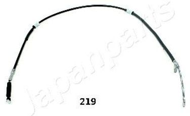 Japanparts BC-219 Трос ручного тормоза | зад прав | - 1