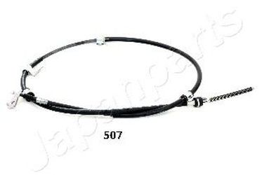 Japanparts BC-507 Трос стояночной тормозной системы | зад прав | - 1