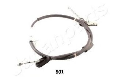 Japanparts BC-801 Трос, стояночная тормозная система - 1
