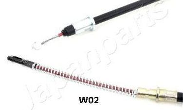 Japanparts BC-W02 Трос, стояночная тормозная система - 2