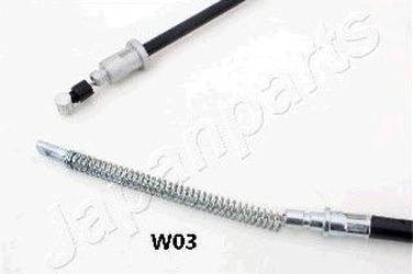 Japanparts BC-W03 Трос, стояночная тормозная система - 2