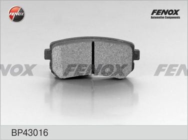 Fenox BP43016 Колодки тормозные дисковые | зад прав/лев | - 1