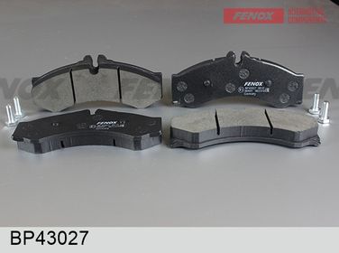 Fenox BP43027 Колодки тормозные дисковые | перед прав/лев | - 1