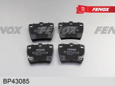 Fenox BP43085 Колодки тормозные дисковые | зад прав/лев | - 2
