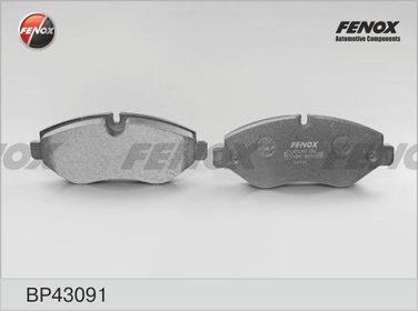 Fenox BP43091 Колодки тормозные дисковые | перед прав/лев | - 1