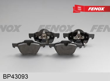 Fenox BP43093 Колодки тормозные дисковые | перед прав/лев | - 3