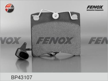Fenox BP43107 Колодки тормозные дисковые | перед прав/лев | - 1