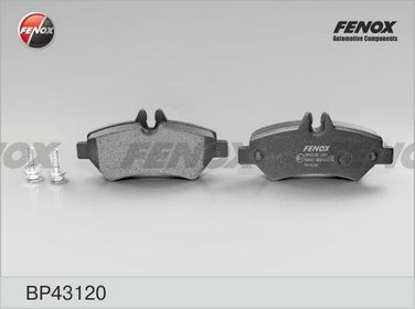 Fenox BP43120 Колодки тормозные дисковые | зад прав/лев | - 1