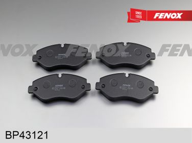 Fenox BP43121 Колодки тормозные дисковые | перед прав/лев | - 2
