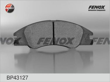 Fenox BP43127 Колодки тормозные дисковые | перед прав/лев | - 1