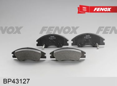 Fenox BP43127 Колодки тормозные дисковые | перед прав/лев | - 3