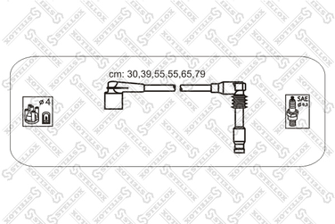 Stellox 10-38165-SX Ком-т проводов Opel Omega/Calibra/Vectr - 1