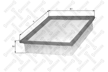 Stellox 71-01030-SX Фильтр воздушный Hyundai Elantra 1.6/2. - 2